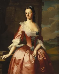 Portræt af en kvinde